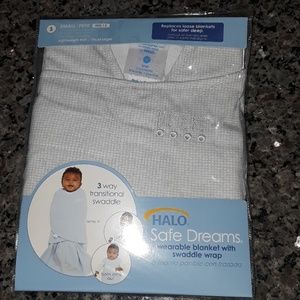 NEW Halo Safe Dreams Swaddle Wrap